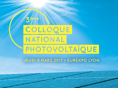 - 3E COLLOQUE NATIONAL PHOTOVOLTAÏQUE