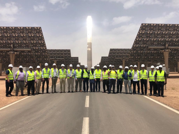 Une délégation africaine visite le complexe Noor Ouarzazate