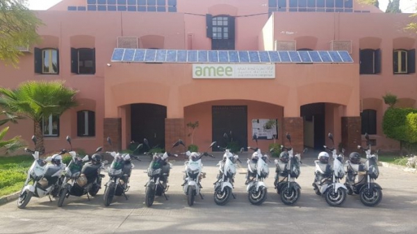L’AMEE convertit l’intégralité de son Parc moto à l’électrique