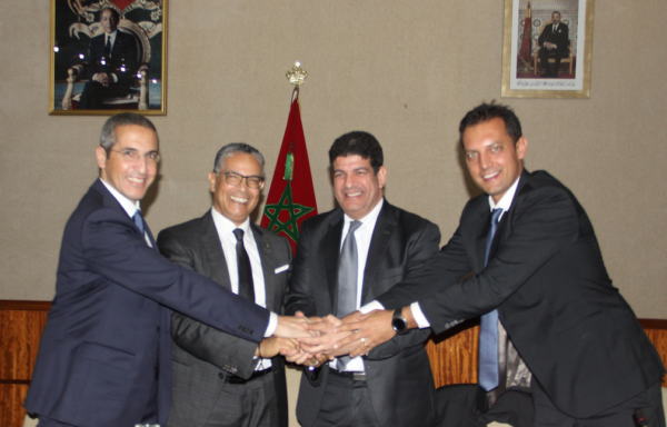Signature des contrats du projet du parc éolien Jbel Lahdid à Essaouira