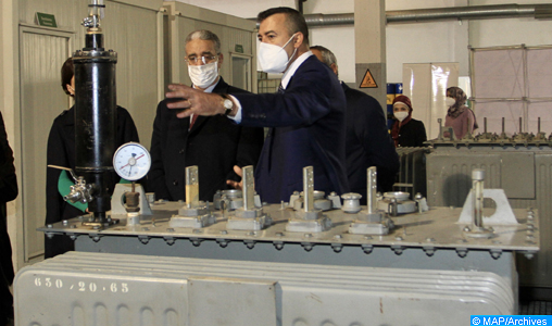 M. Rabbah visite une plateforme de traitement des appareils contaminés par le PCB à Bouskoura