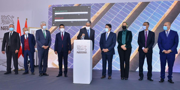 Nestlé Maroc : Inauguration de la première station solaire privée d’El Jadida