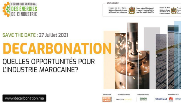 1er Forum international des énergies de l'industrie Le 27 juillet à Casablanca