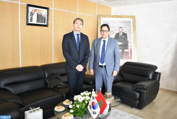 Le président de l'ANRE s'entretient avec l'ambassadeur de la République de Corée au Maroc