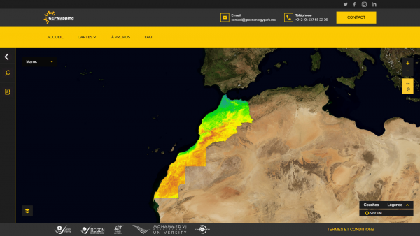 GEPMapping.ma : Le Géoportail de la ressource renouvelable au Maroc et en Afrique
