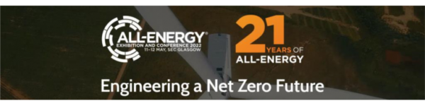 ALL ENERGY  Les 11 et 12 Mai 2022 à Glasgow en Écosse