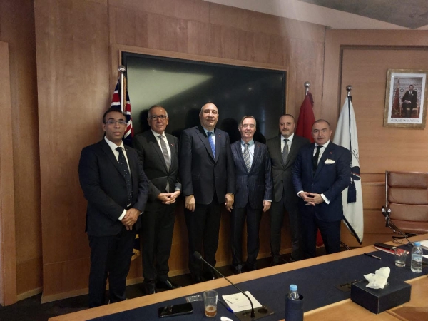 Le Président de la Fédération de l’Energie reçoit Son Excellence l’ambassadeur d’Australie au Maroc