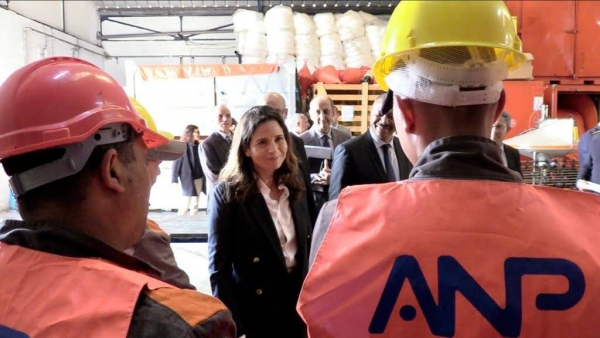 Mme Benali effectue une visite de terrain aux principales infrastructures énergétiques à Mohammedia 