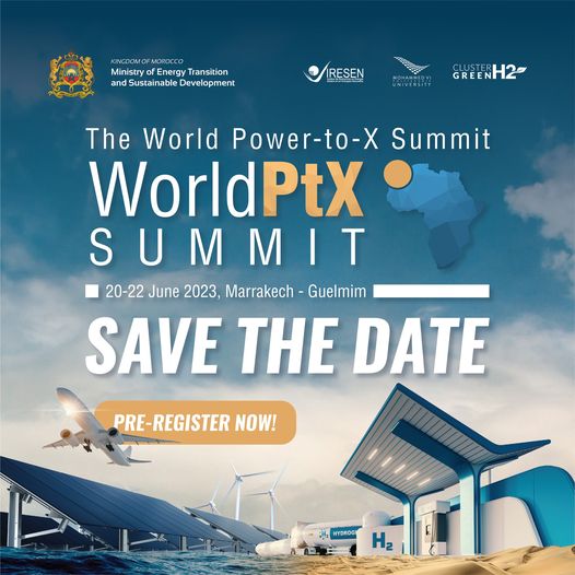 3e édition du WORLD POWER-TO-X SUMMIT Du 20 au 22 juin 2023