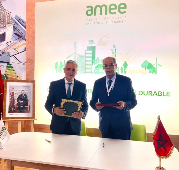 Efficacité énergétique : l'AMEE et la Chambre d'agriculture de la région Casablanca-Settat s'allient