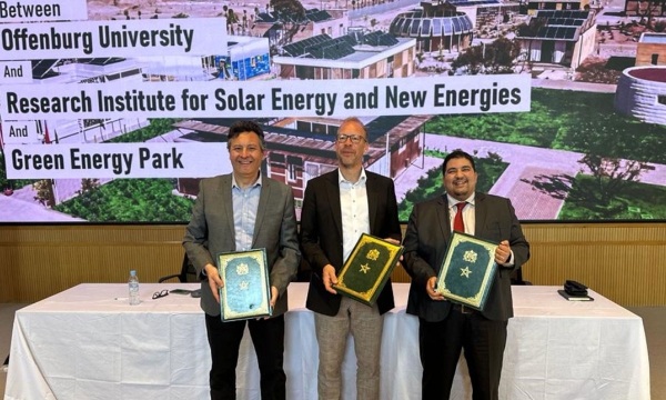 Partenariat entre Green Energy Park, l’IRESEN et l’Université d’Offenburg 
