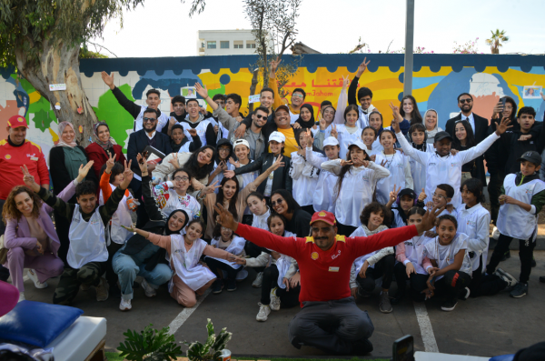 Vivo Energy Maroc transforme sa station Shell en lieu d’expression artistique au profit de la jeunesse marocaine