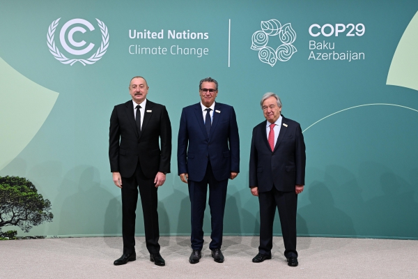 Bakou : M. Akhannouch préside la délégation marocaine à la COP29