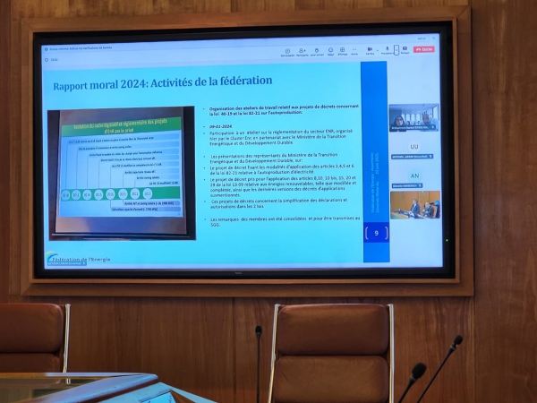 Assemblée Générale Mixte de la Fédération de l’Energie : Résolutions