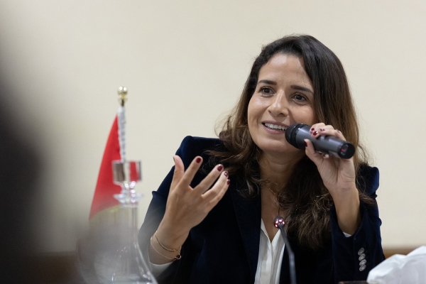 Fondation diplomatique : Mme Benali expose les grands axes des stratégies et initiatives nationales en matière de développement durable