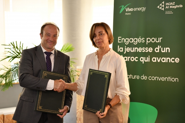 Vivo Energy Maroc et INJAZ Al-Maghrib renouvellent leur partenariat historique pour soutenir l’entrepreneuriat des jeunes
