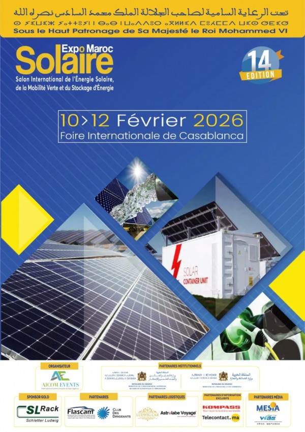 SOLAIRE EXPO MAROC : Un grand rendez-vous international des &eacute;nergies renouvelables &agrave; Casablanca