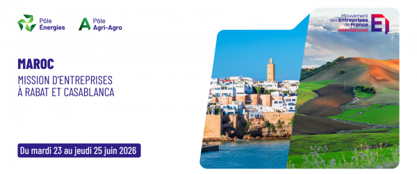 P&ocirc;le &Eacute;nergies du MEDEF International : Mission au Maroc du 23 au 26 Juin prochain